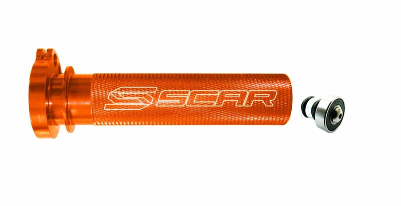Caña de gas SCAR de aluminio + Rodamiento naranja SCAR TT500