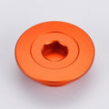 Tapon motor naranja Ktm V PARTS ASEP-06-OR