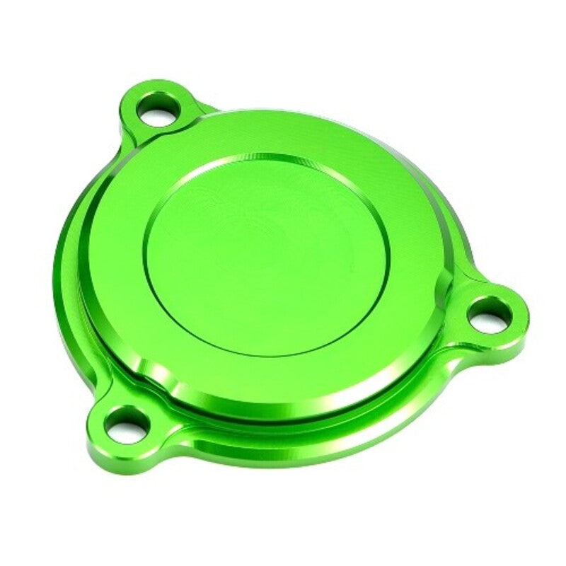 Tapa filtro de aceite verde Kawasaki V PARTS ASOC-02-GR