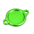Tapa filtro de aceite verde Kawasaki Suzuki V PARTS ASOC-06-GR
