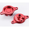 Tapa filtro de aceite rojo Honda V PARTS ASOC-11-RD