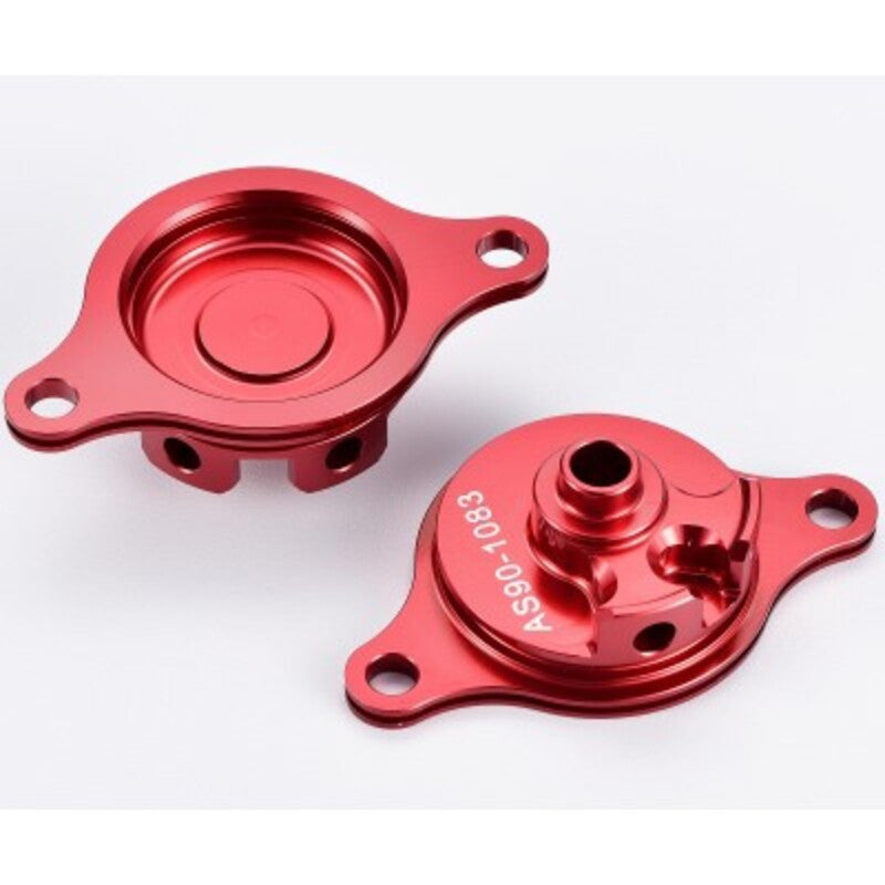 Tapa filtro de aceite rojo Honda V PARTS ASOC-11-RD