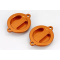Tapa filtro de aceite naranja Ktm V PARTS ASOC-15-OR