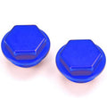 Tapa deposito bomba freno trasero azul Husaberg Husqvarna 14-15 Sherco 12-15 V PARTS ASRRC-03-BL