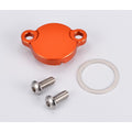 Tapa deposito bomba freno trasero naranja Ktm 50 65 85 105 V PARTS ASRRC-06-OR