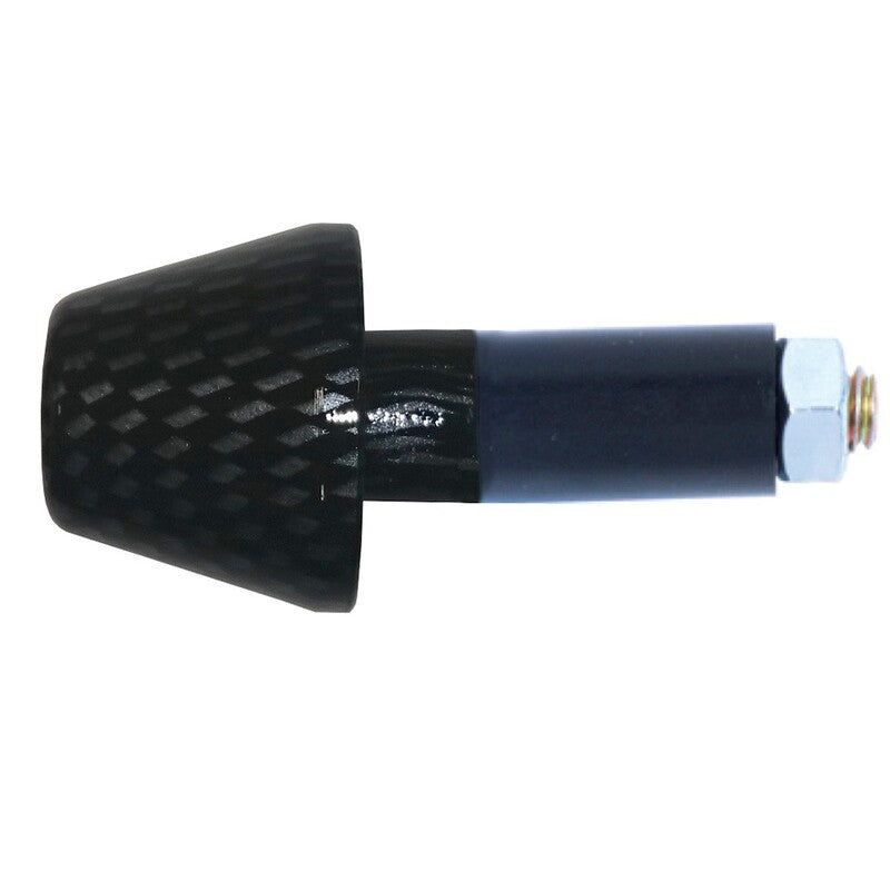 Contrapesos de manillar cónicos ALU 13,5 mm. C/Fiber V PARTS SS438-13,5MM-CARBON