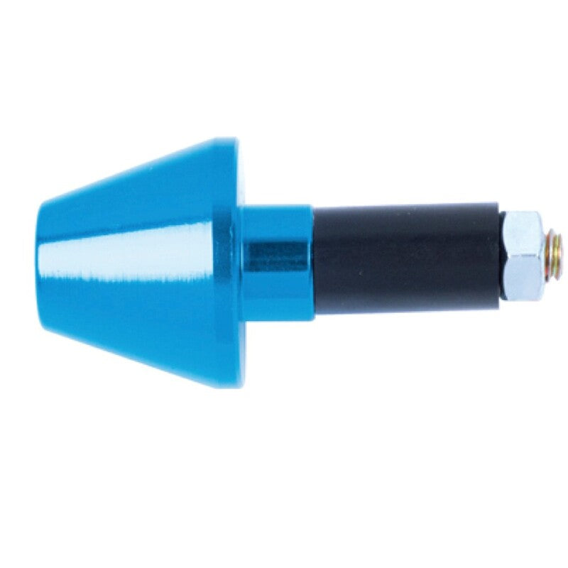 Contrapesos de manillar cónicos ALU 17,5mm. Plata V PARTS SS438-17,5MM-SILVER