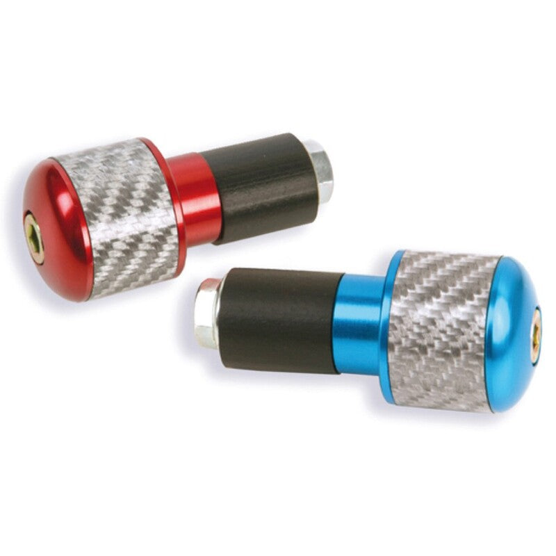 Contrapesos de manillar fibra de Carbono 17,5. Rojo V PARTS SS607