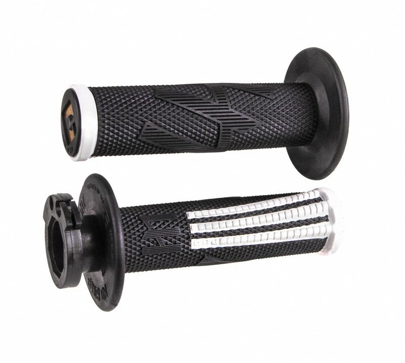 Puños ODI Emig Pro V2 Lock-On Negro/Blanco ODI H36EPBW
