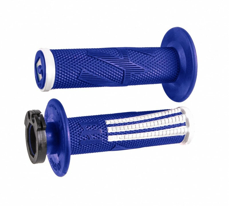 Puños ODI Emig Pro V2 Lock-On Azul/Blanco ODI H36EPUW