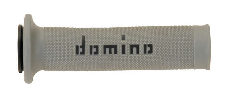 Puños racing DOMINO 126mm gris/negro A01041C4052 DOMINO A01041C4052B7-0