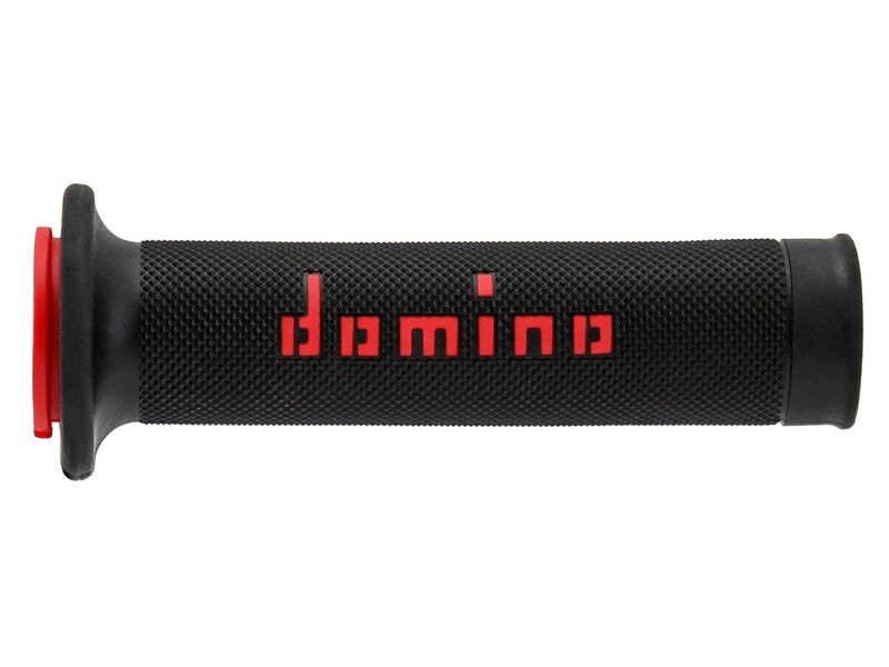 Puños racing DOMINO 126mm negro/rojo A01041C4240 DOMINO A01041C4240B7-0