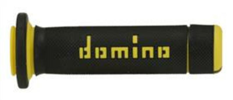 Puños para ATV/Quad DOMINO 118mm negro/amarillo A18041C4740 DOMINO A18041C4740A7-0
