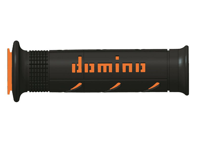 Puños racing DOMINO super soft 126mm negro/naranja A25041C4540 DOMINO A25041C4540B7-0