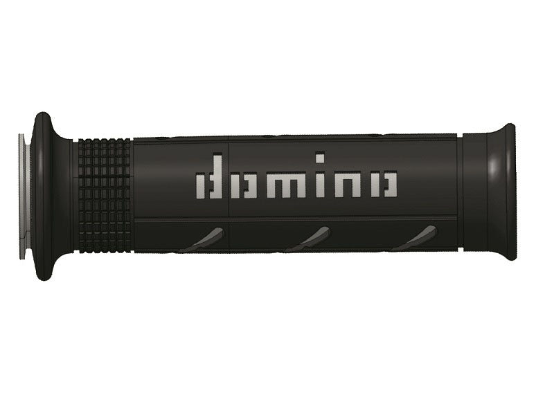 Puños racing DOMINO super soft 126mm negro/gris A25041C5240 DOMINO A25041C5240B7-0