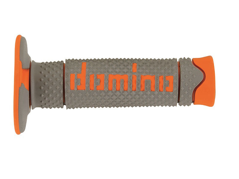 Puños off road DOMINO DSH gris/naranja A26041C4552 DOMINO A26041C4552A7-0
