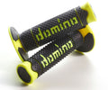 Puños DOMINO FULL GRIP A260 color negro / amarillo fluor DOMINO A26041C5040A7-0