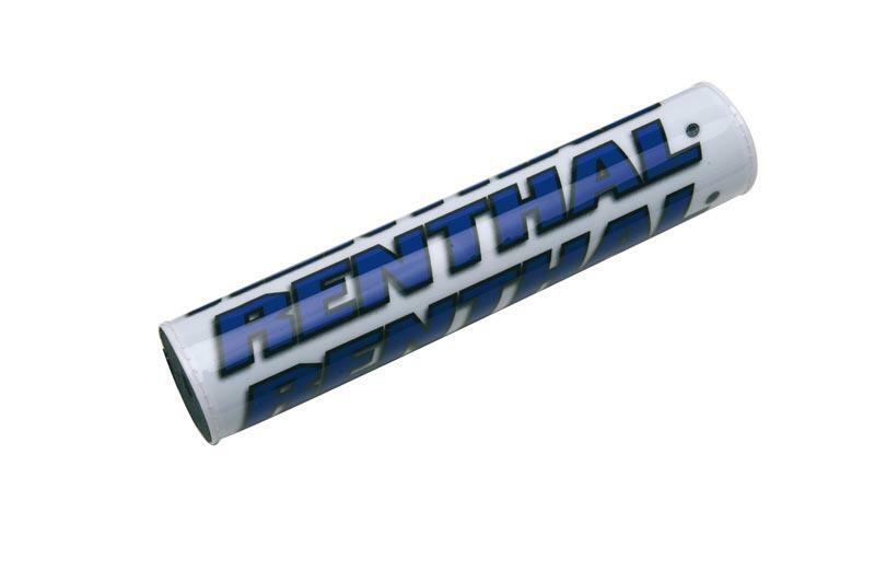 Protector/Morcilla barra superior de manillar Renthal blanco/azul P209 RENTHAL P209