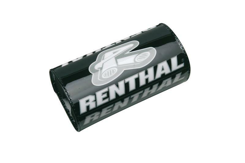 Protector/Morcilla de manillar sin barra superior Renthal negro P230 RENTHAL P230