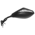 Espejo intermitente M10 Led ambar izdo V PARTS JY-127LED