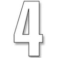 Numeros de carrera blanco - Pack de 3 uds Blackbird Crystal 5027/10/4 BLACKBIRD 5027/10/4