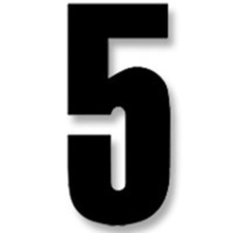 Numeros de carrera negro - Pack de 3 uds Blackbird Crystal5027/20/5 BLACKBIRD 5027/20/5
