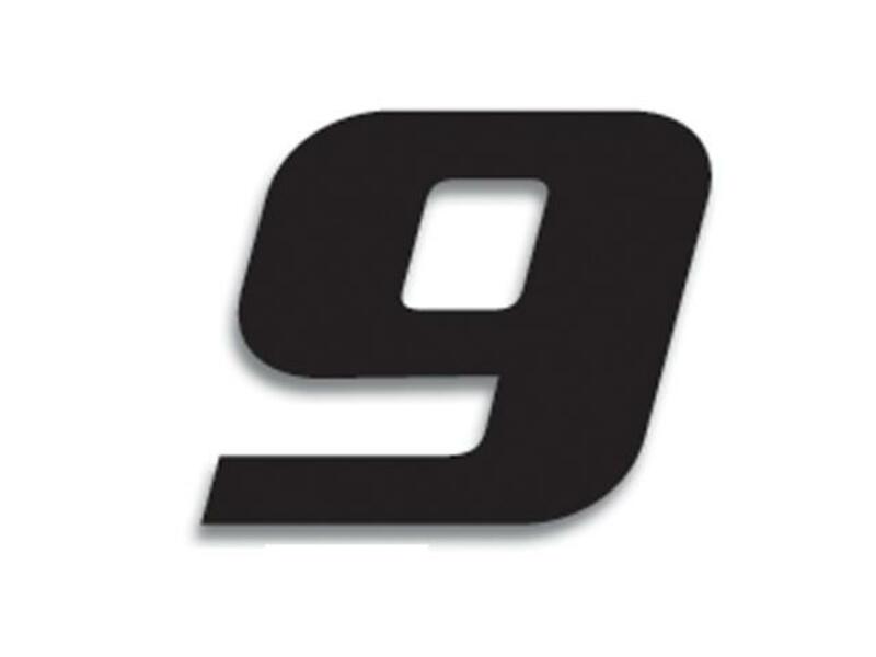 Numeros de carrera negro - Pack de 3 Uds BLACKBIRD PVC 5049/20/9 BLACKBIRD 5049/20/9