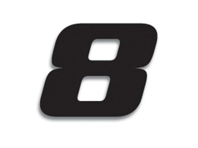 Numeros de carrera negro - Pack de 3 Uds BLACKBIRD PVC 5049/20/8 BLACKBIRD 5049/20/8