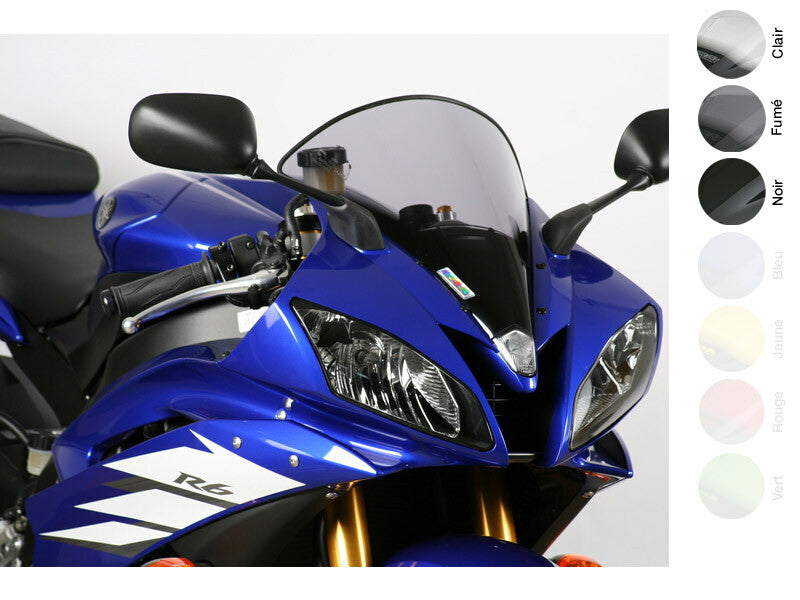 Pantalla MRA, negro, original Yamaha YZF R6 2006- MRA 4025066105380
