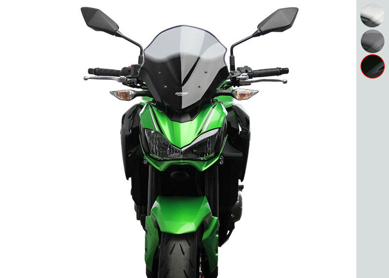 Pantalla MRA Racing Kawasaki Z900, negro MRA 4025066159680