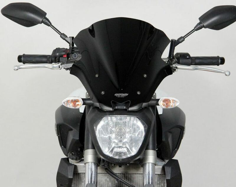Pantalla MRA Racing MT-07 negro, 14- MRA 4025066145430