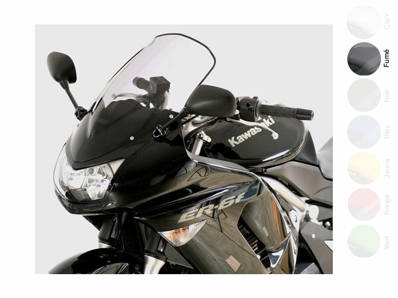 Pantalla MRA Racing, ahumado, Kawasaki ER 6 F 2006- MRA 4025066106974