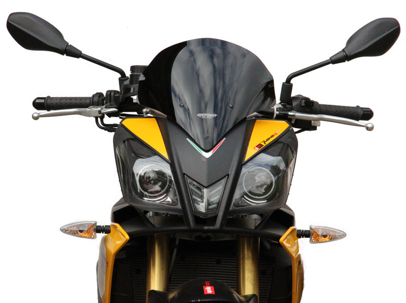 Pantalla MRA Racing SPM, negro, Aprilia Tuono V4 R, longitud 350 mm MRA 4025066143429
