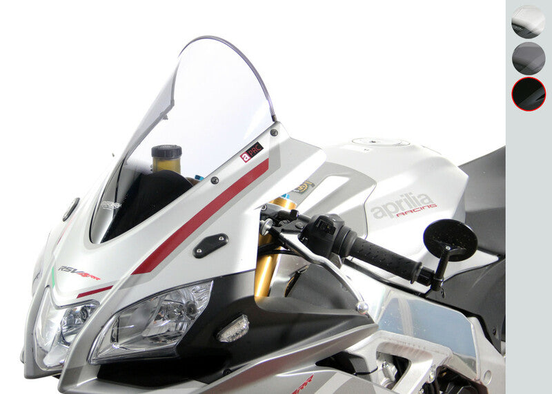 Pantalla MRA Racing, aprilia RSV4 RR-RF, negro MRA 4025066154081
