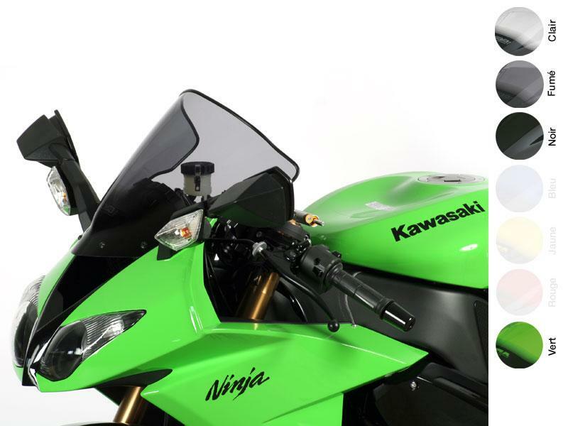 Pantalla MRA Racing, ahumado, ZX10R 08-09, ZX6R '09 MRA 4025066117529