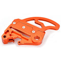 Protector de disco trasero ART con soporte de pinza naranja ART ASRDG-02-OR