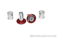 Contrapesos de manillar Barkbusters Color rojo BARKBUSTERS B-045-RD
