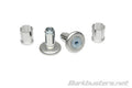 Contrapesos de manillar Barkbusters Color plata BARKBUSTERS B-045-SL