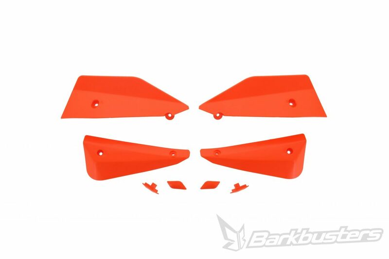 Kit de deflectores y conectores Barkbusters SABRE Color naranja BARKBUSTERS B-084-OR