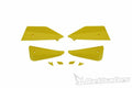Kit de deflectores y conectores Barkbusters SABRE Color amarillo BARKBUSTERS B-084-YE