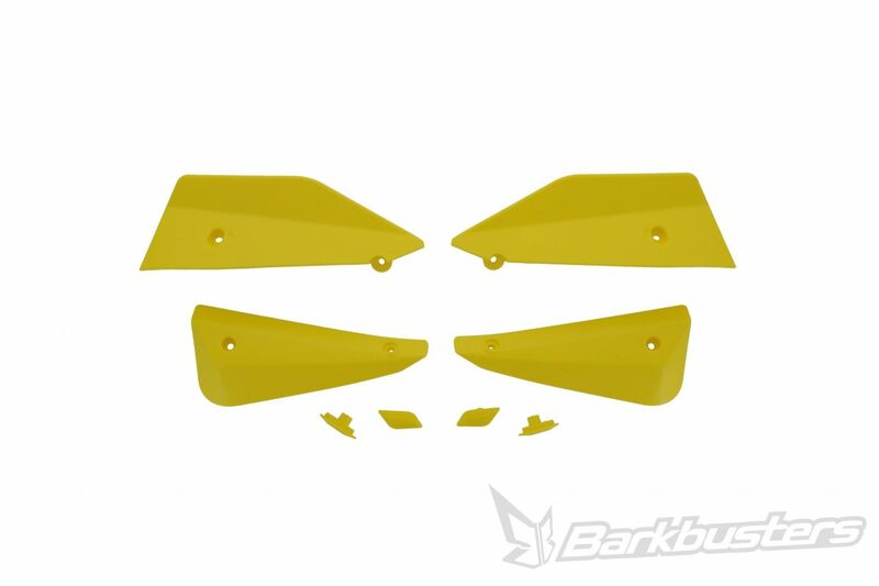 Kit de deflectores y conectores Barkbusters SABRE Color amarillo BARKBUSTERS B-084-YE