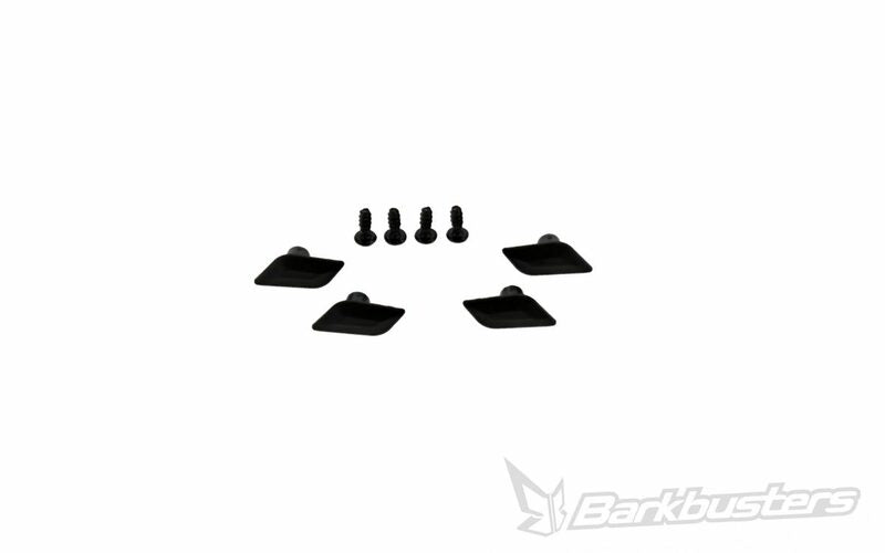 Kit de conexión de deflectores Barkbusters Color negro BARKBUSTERS B-085-BK