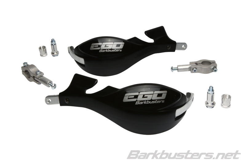 Kit de paramanos Barkbusters EGO MINI abierto Ø22 Color negro BARKBUSTERS EGO-004-00-BK