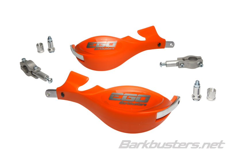 Kit de paramanos Barkbusters EGO MINI abierto Ø22 Color naranja BARKBUSTERS EGO-004-00-OR