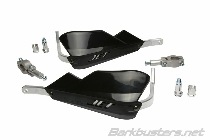 Kit de paramanos Barkbusters JET abierto Ø22 universal Color negro BARKBUSTERS JET-001-00-BK