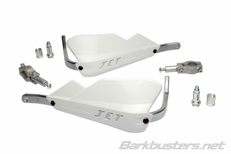 Kit de paramanos Barkbusters JET abierto Ø22 universal Color blanco BARKBUSTERS JET-001-00-WH