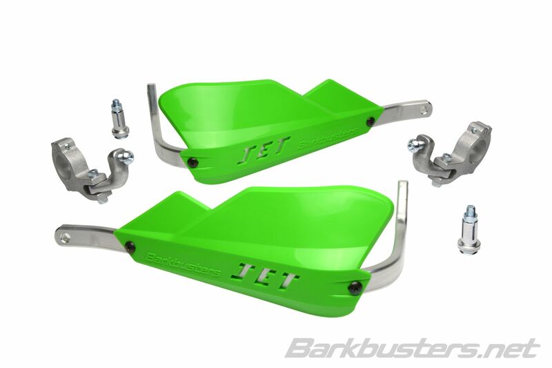 Kit de paramanos Barkbusters JET cerrado universal Color verde BARKBUSTERS JET-002-02-GR