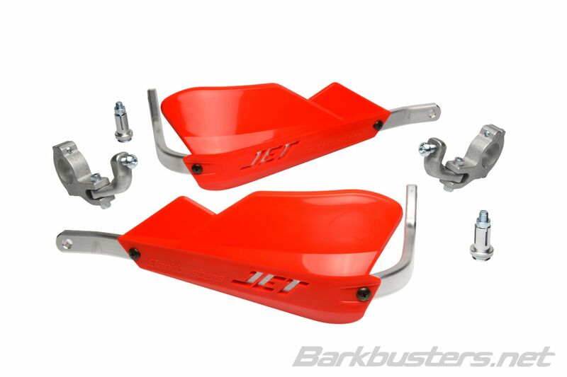Kit de paramanos Barkbusters JET cerrado universal Color rojo BARKBUSTERS JET-002-02-RD