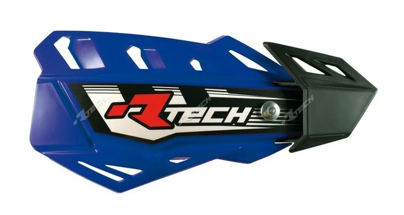 RACETECH FLX Adjustable Handguards Blue RACETECH R-KITPMFLBL00
