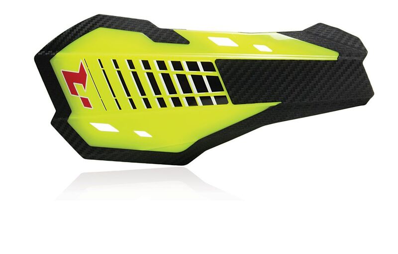RACETECH HP2 Hanguards Neon Yellow RACETECH R-KITPMHP2GF0